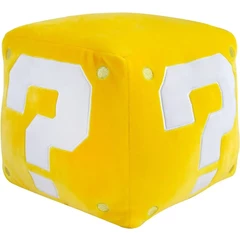 Super Mario Plush - Question Mark - Yellow 15'