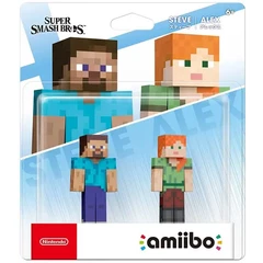 Amiibo™ - Steve + Alex 2-pack (Super Smash Bros.™ Series)