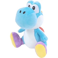 ‍ Toy Super Mario Light Blue Yoshi Plush 8