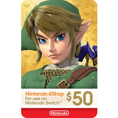 Nintendo eShop $50 Gift Card