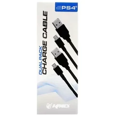 Dual Pack Charge Cable PS4