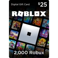 Roblox Gift Card $25 Digital - (for Robux)