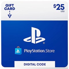 01C $25 PlayStation Store Gift Card [PSN ONLY Digital Code] *PRODUCTO AGOTADO*