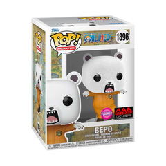 One Piece - Bepo Bear #1896 - AAA Anime Exclusive, Flocked