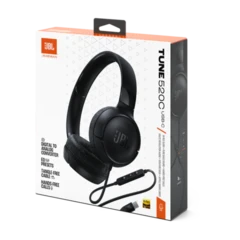 ‍ Audífonos JBL Tune 520C Black | USB-C