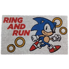 Alfombra Sonic - Ring and Run - Doormat