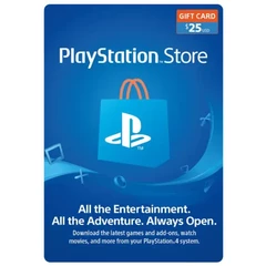 [VENTA SOLO EN TIENDA] $25 PlayStation Store Gift Card