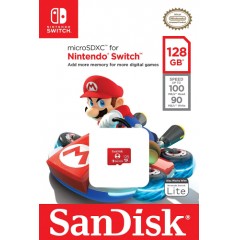 SanDisk 128GB microSDXC Card (Licensed for Nintendo Switch)