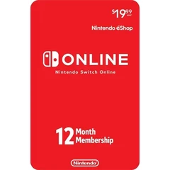 Nintendo Switch Online 12-Month