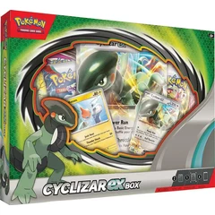 Cartas Pokémon TCG: Cyclizar ex Box - 4 Packs, Promo Cards